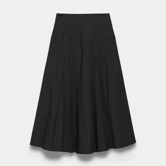 Aritzia Babaton Chandelier Poplin Skirt - Picture 2 of 11